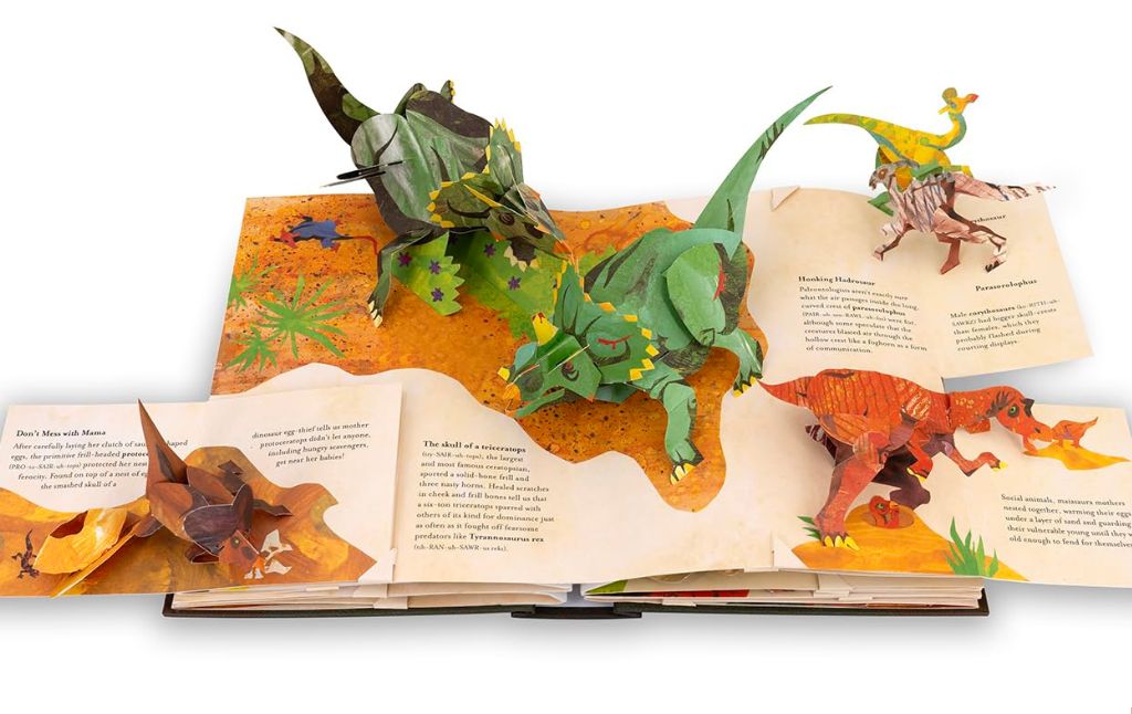 dinosaur pop up book