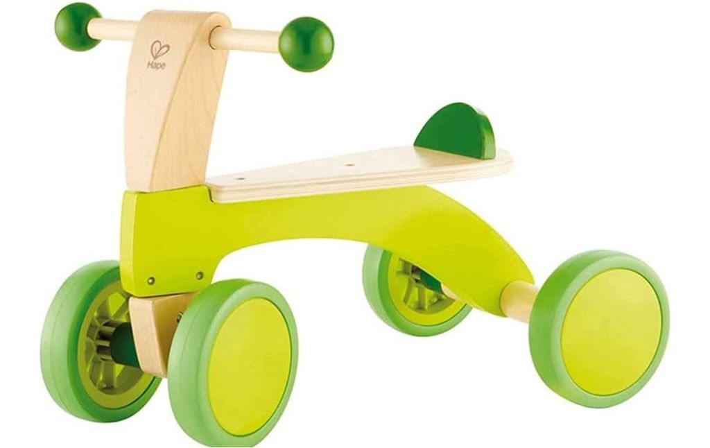 hape wooden tricycle