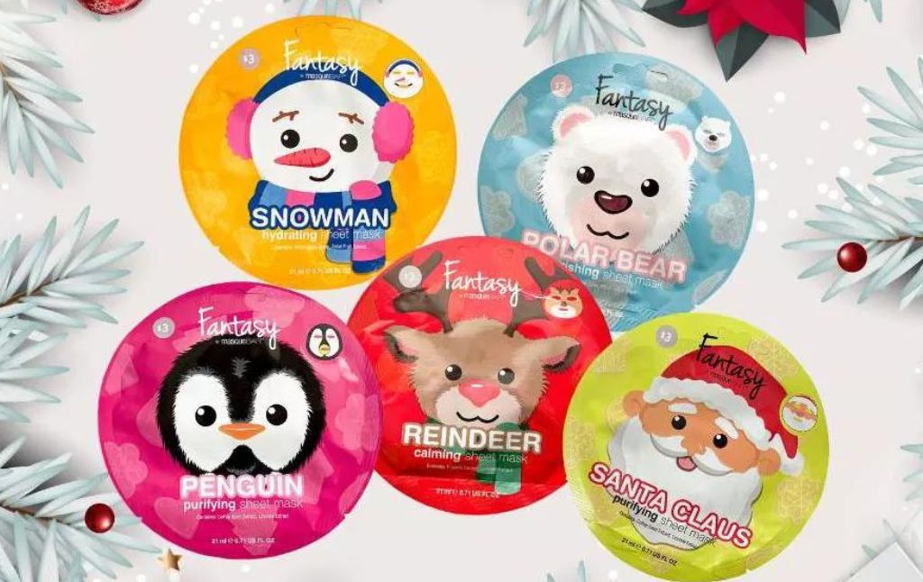 holiday face masks