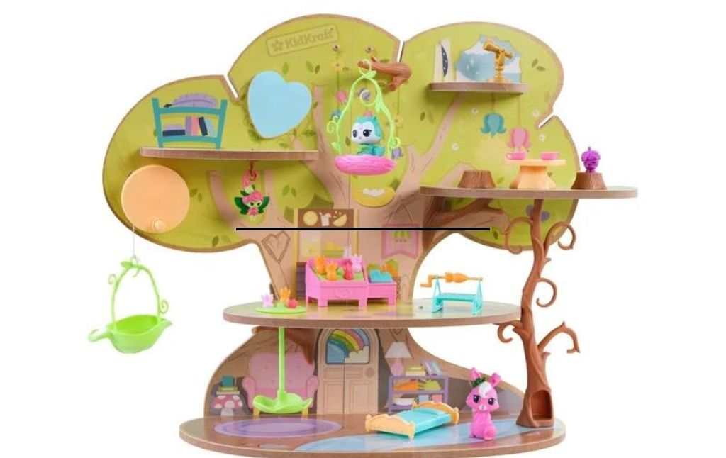 kidkraft lil green tree house