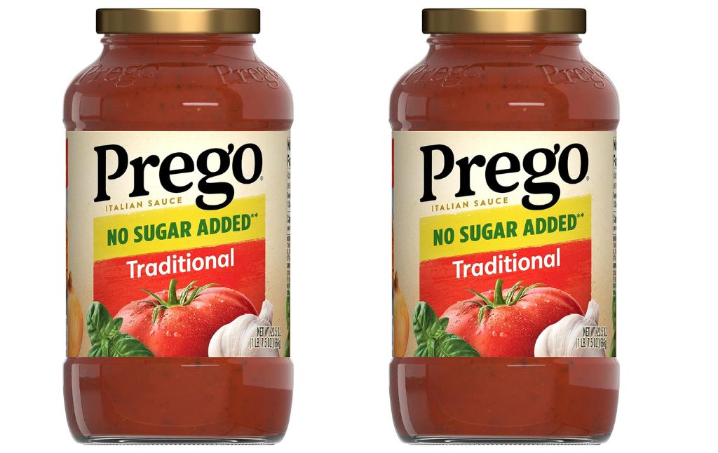 prego no sugar added