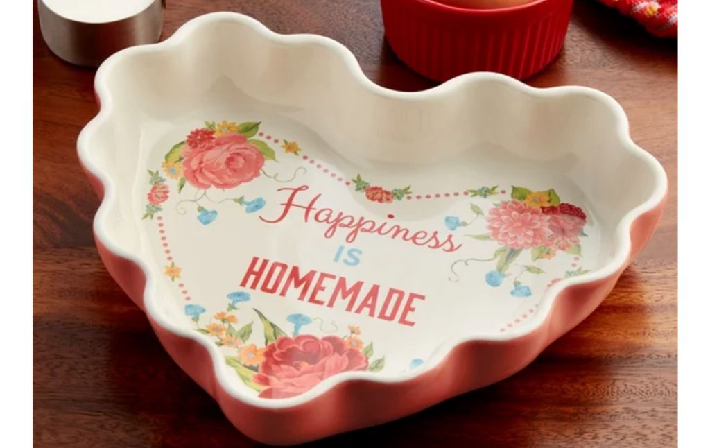 pioneer woman heart bowl