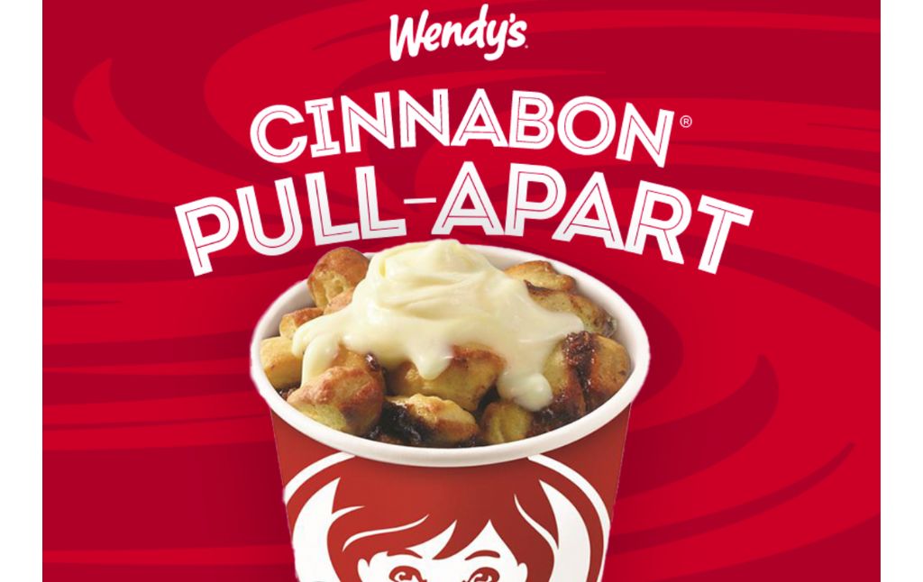 wendys cinnabon pull apart