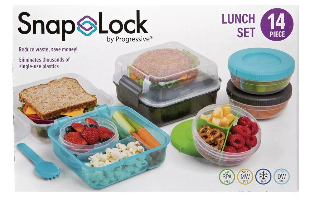 snaplock lunch set