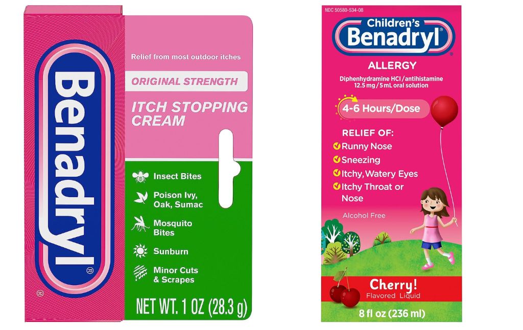 benadryl allergy