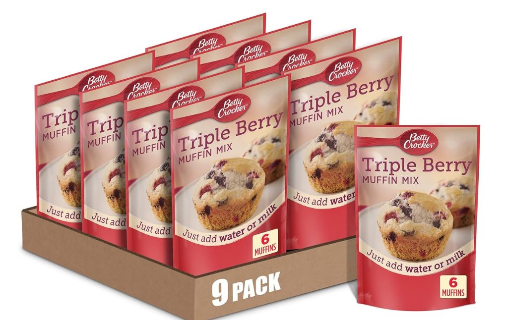 betty crocker triple berry mix