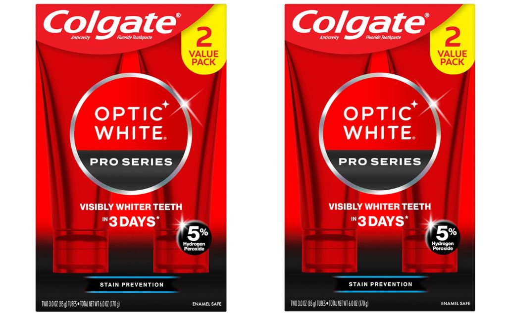 colgate optic white pro series