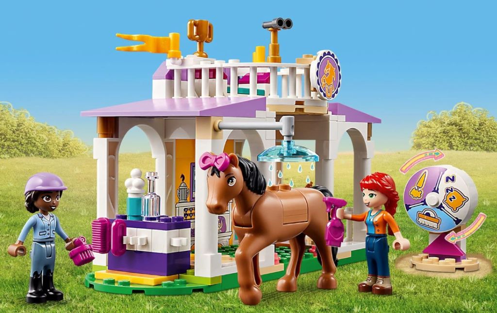 lego friends horse training