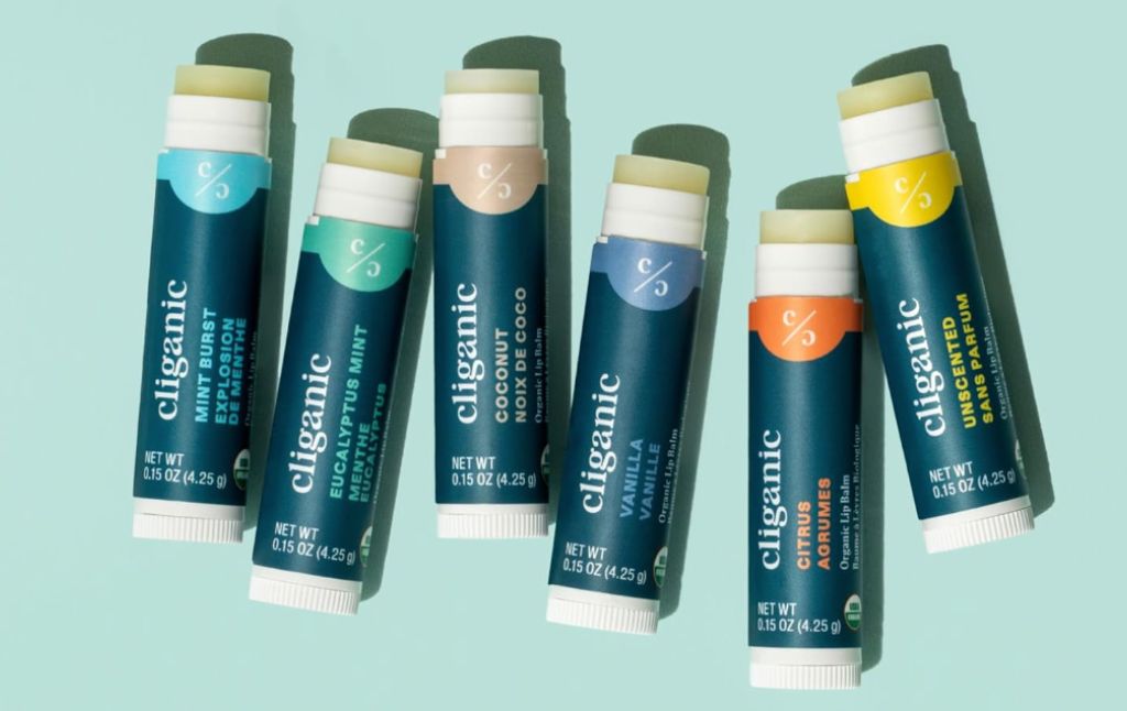 cliganic lip balm