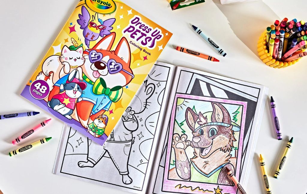 crayola coloring books