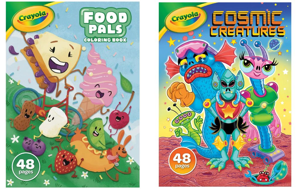 crayola coloring books