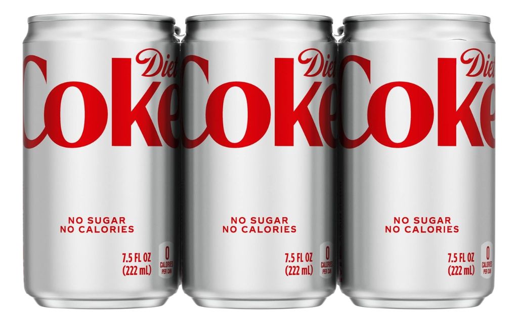 diet coke mini cans