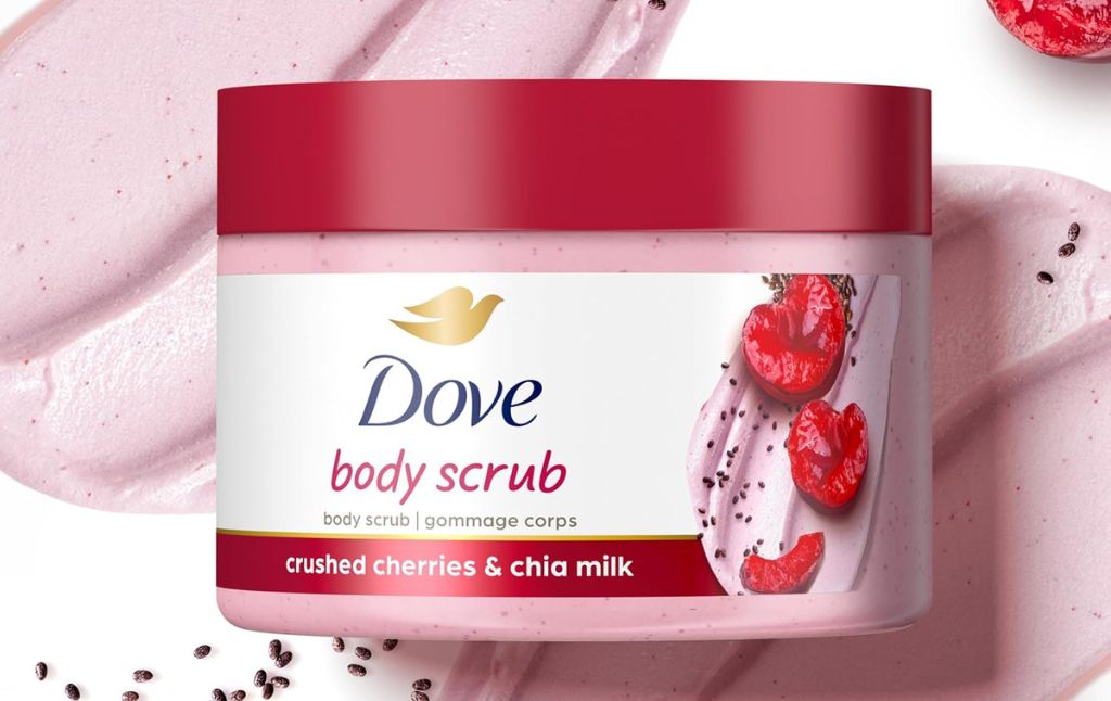 dove body scrub