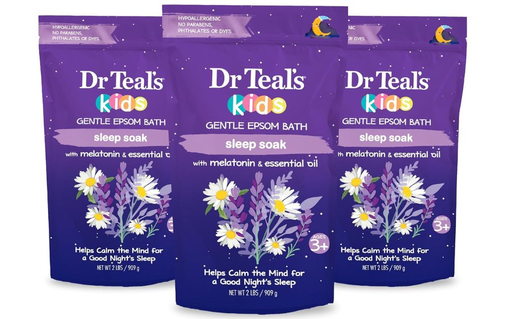 dr teals kids epsom bath 