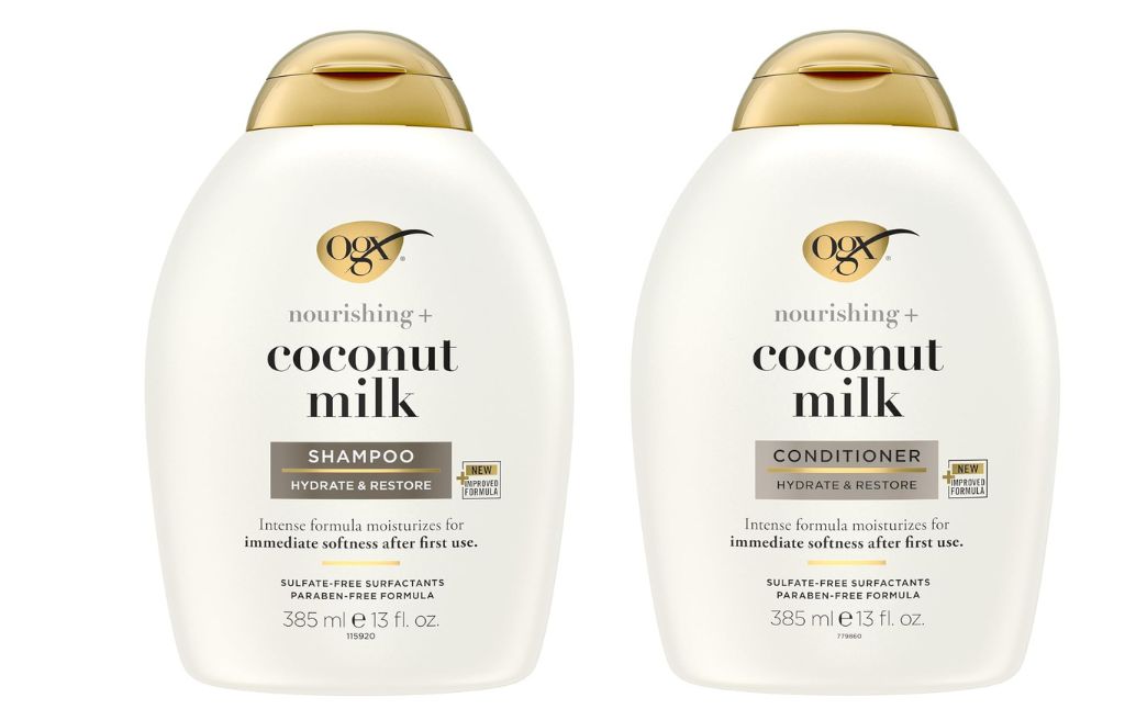 ogx coconut milk shampoo conditioner
