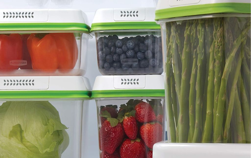 rubbermaid vegetable containers