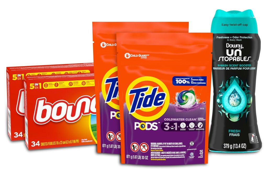 tide laundry set