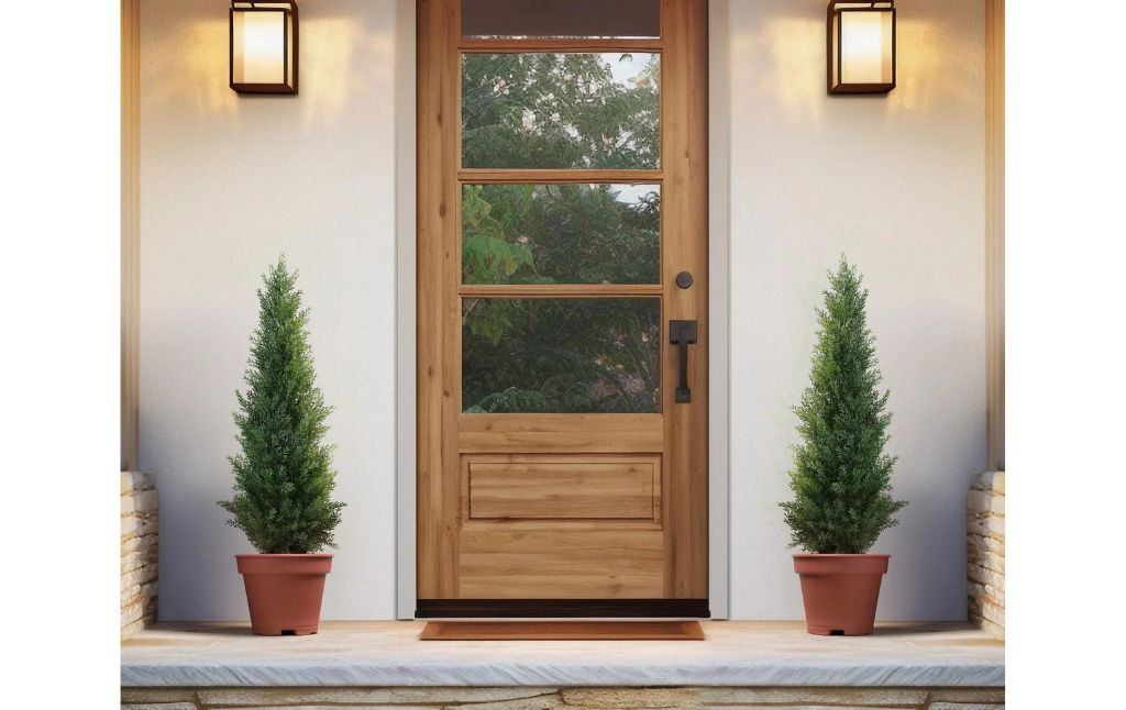 artificial cedar plants 