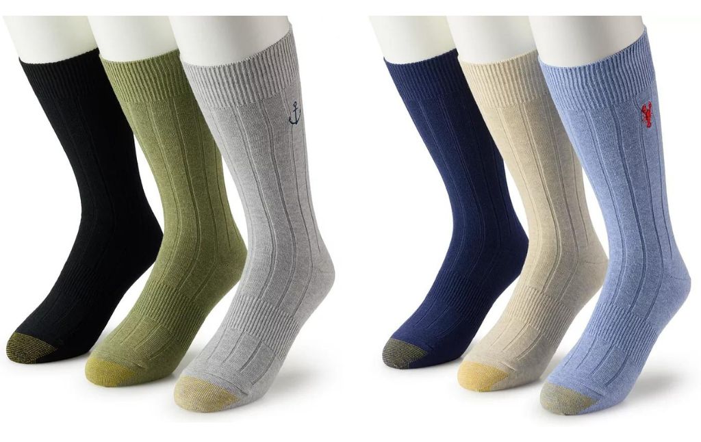 men goldtoe 3 pack socks