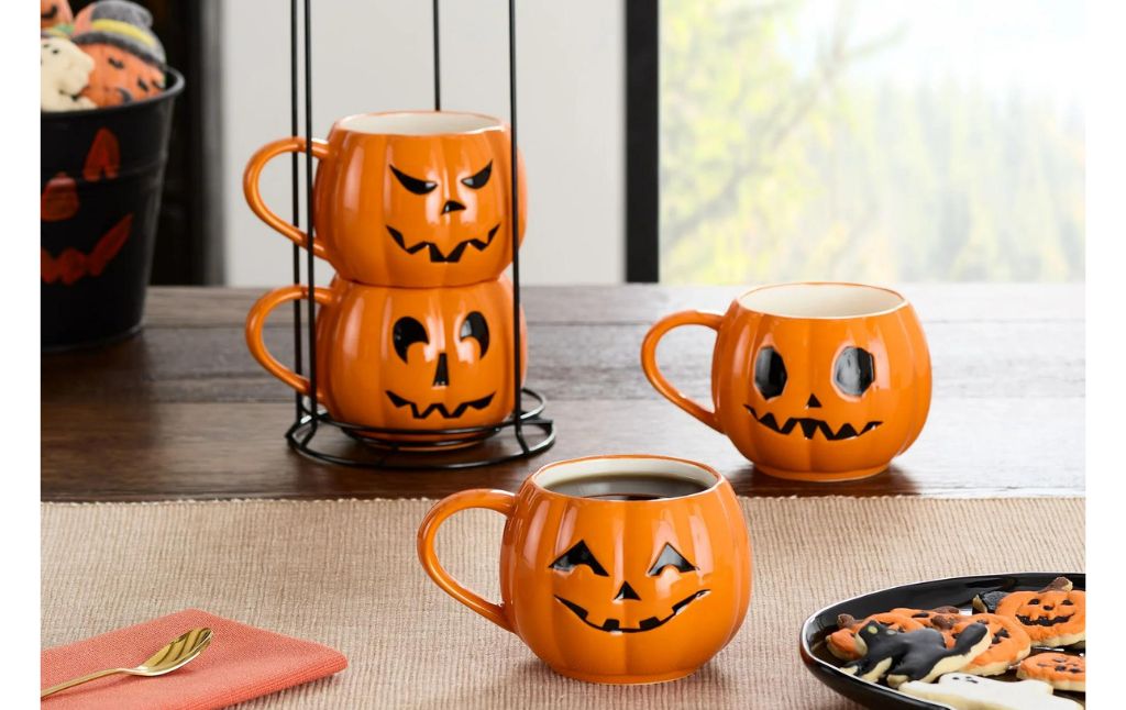 pumpkin mugs