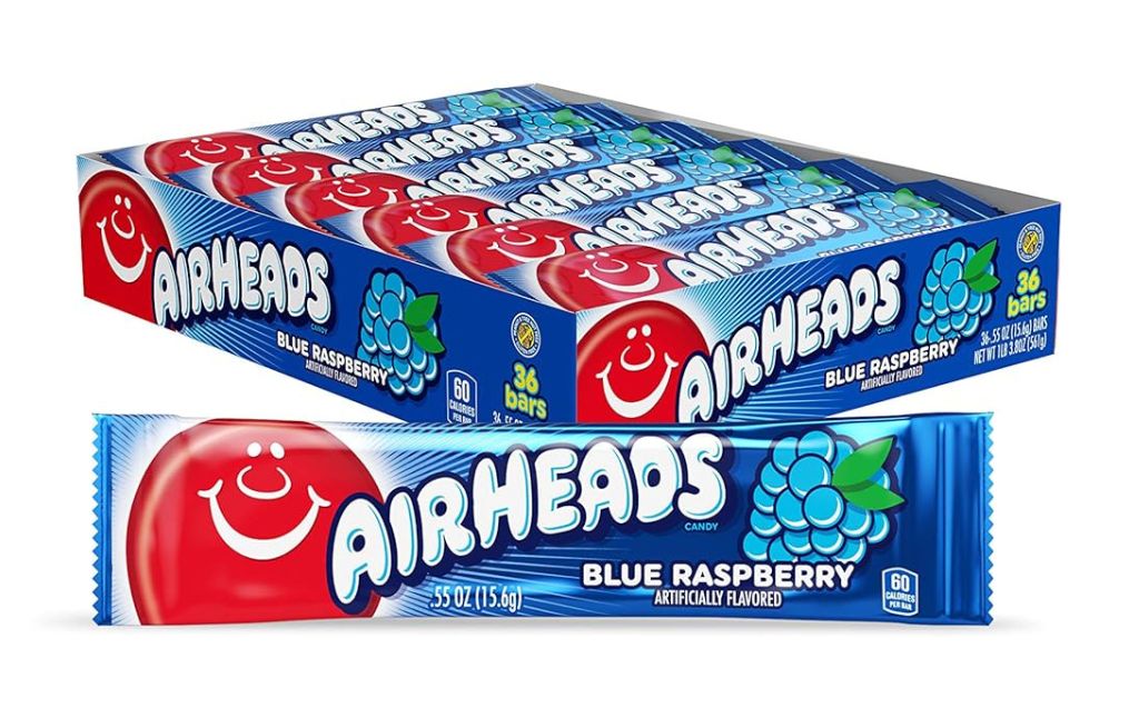 airheads blue rasberry