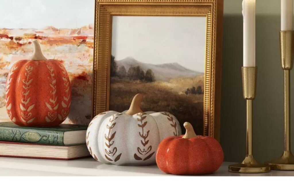 ceramic pumpkins