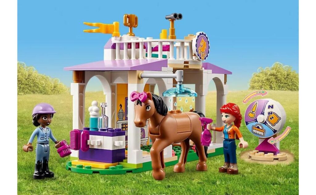 lego friends horse training