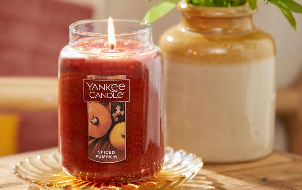 yankee candle spiced pumpkin