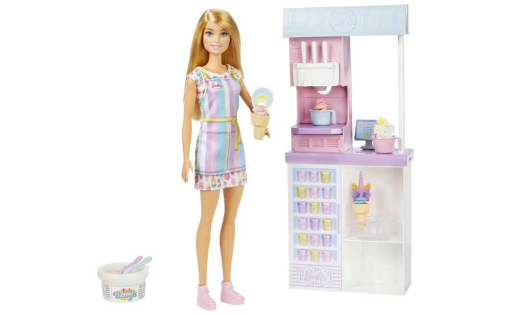 barbie ice cream shop