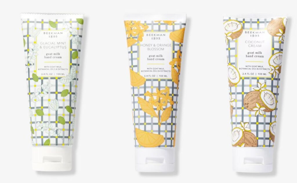 beekman 1802 hand cream