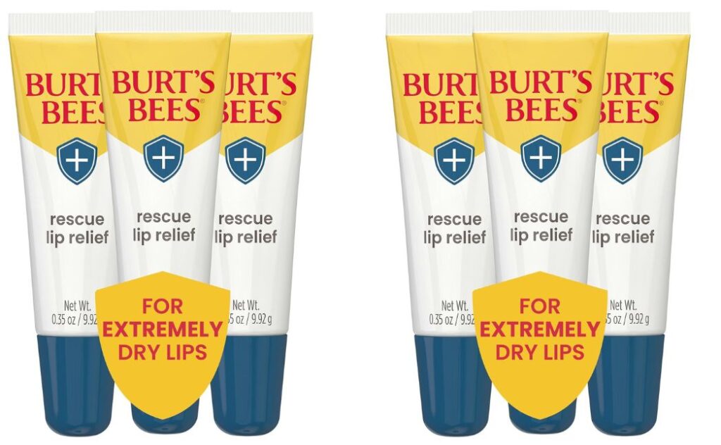 burts bees lip relief