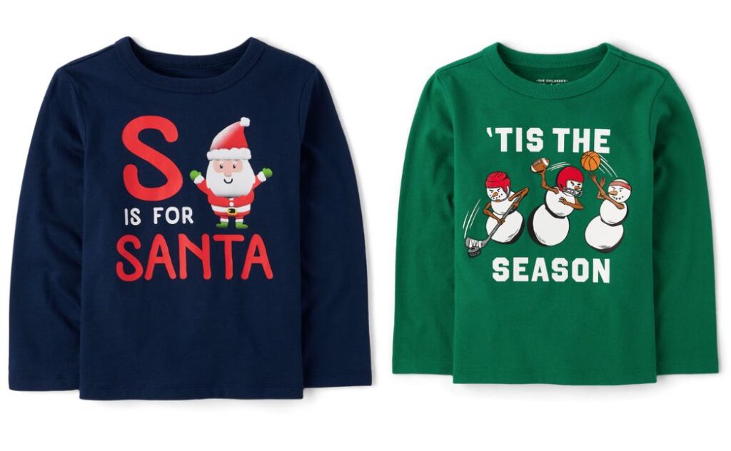 holiday graphic sweatshirts