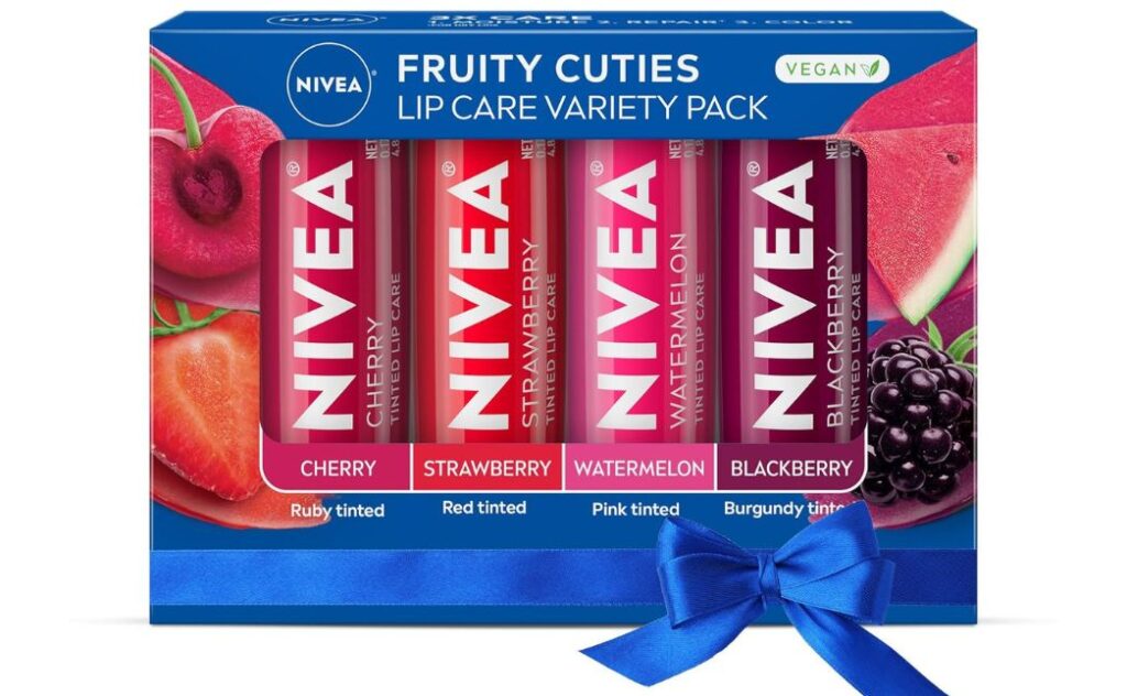 nivea lip care variety pack