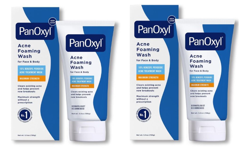 panoxyl acne foaming wash