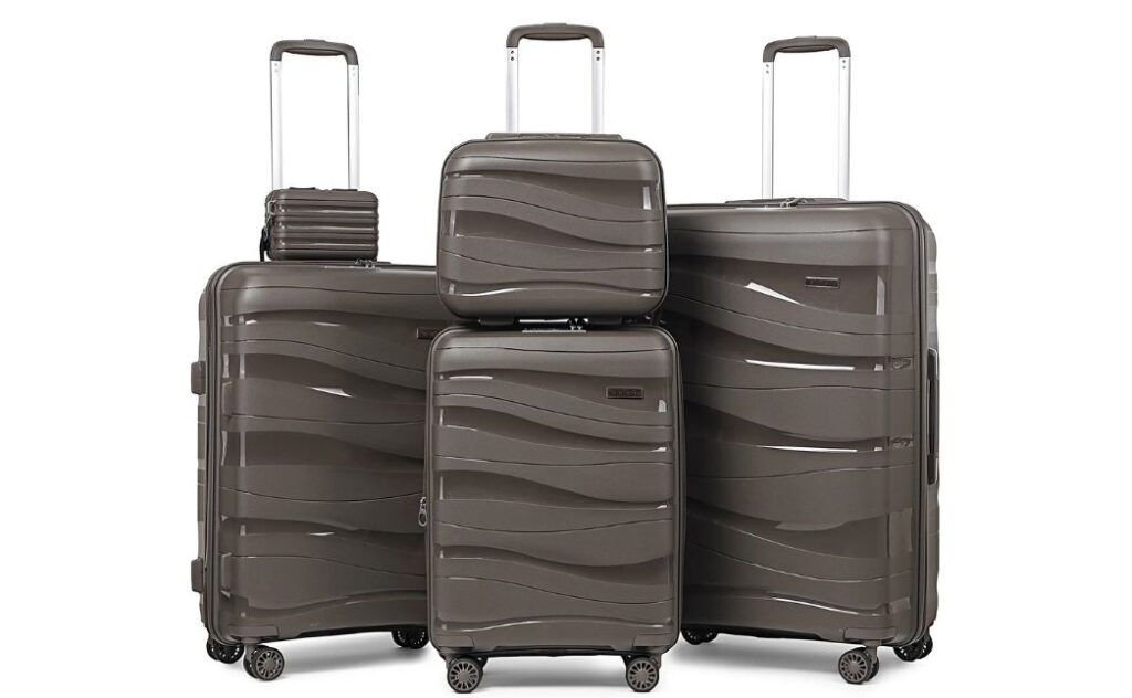 5 piece suitcase set