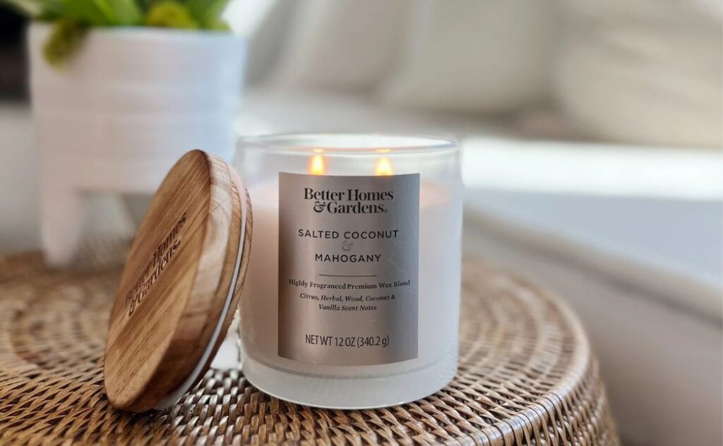 better homes and gardens candle