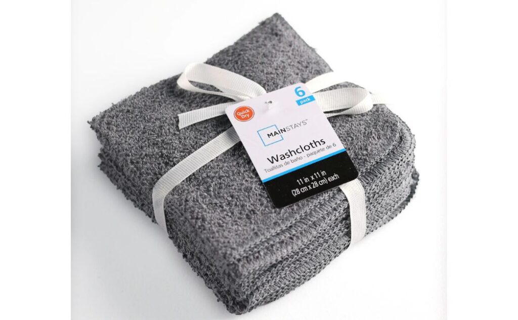 mainstays washcloth