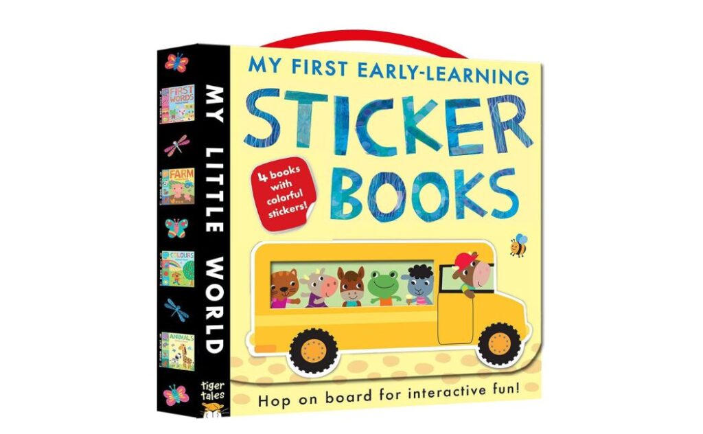 my first sticker books