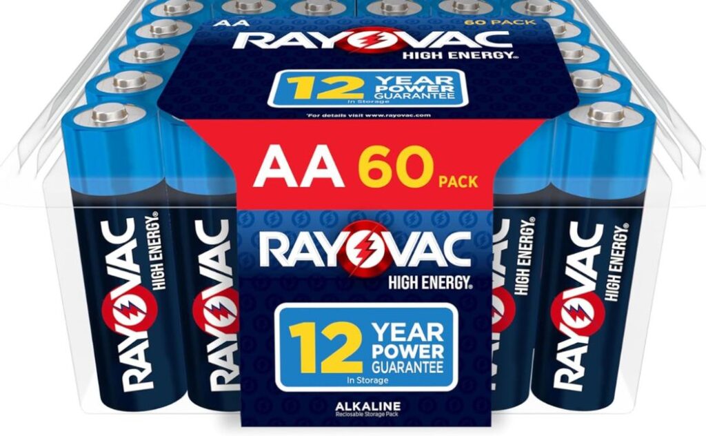 rayovac AA batteries