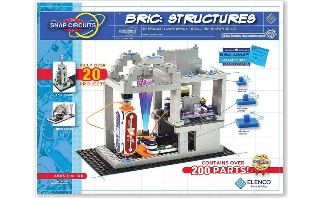 snap circuits bric structures