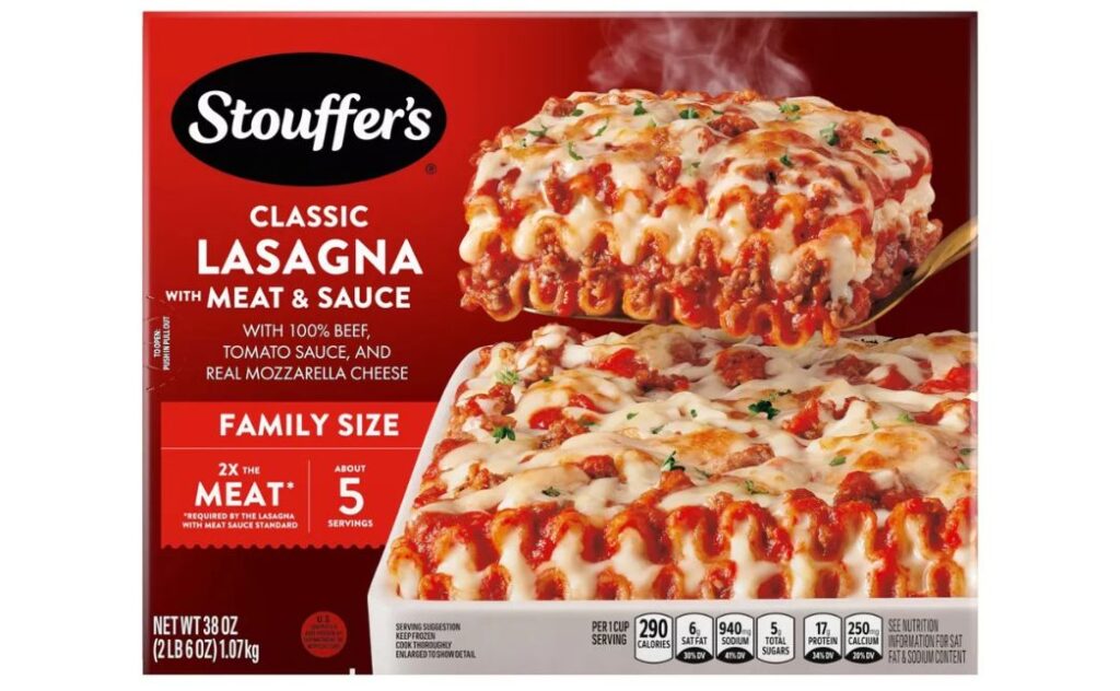 stouffers lasagna