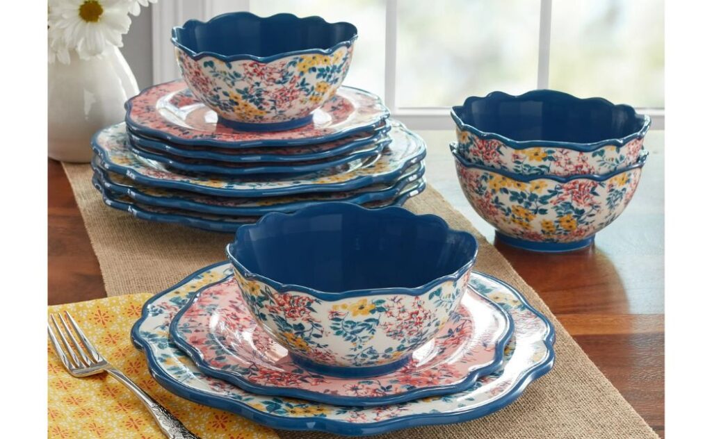 the pioneer woman dinnerware set