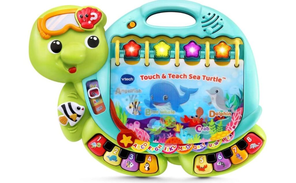 vtech touch teach sea turtle