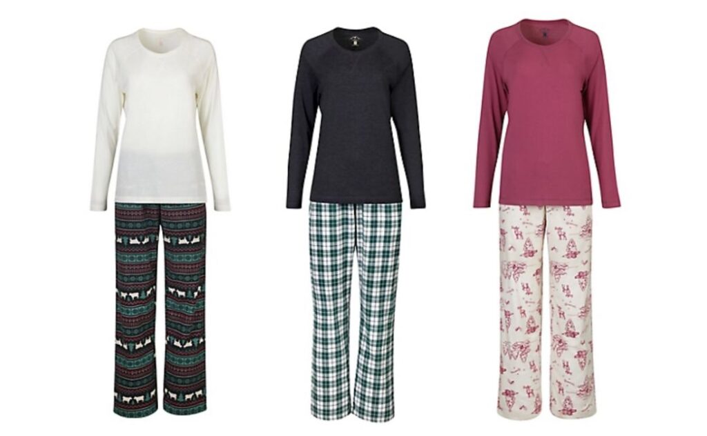 woman pajamas