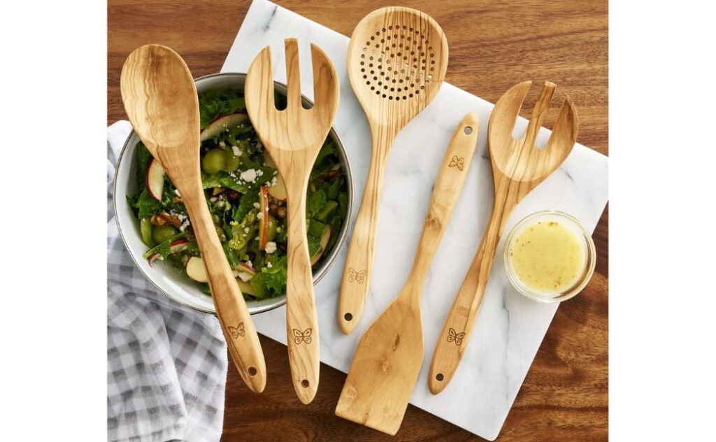 bamboo utensil set