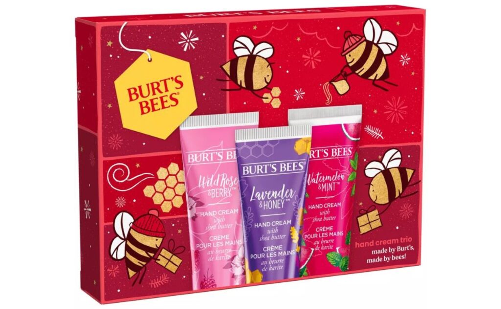 burts bees lotion set